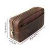 Leather Pencil Case, Large Retro Pencil Case, Multifunctional Pencil Case,