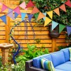G2PLUS Colourful Bunting Outdoor Weatherproof, 20 m Indoor Party Bunting