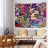 Skull Tapestry Mushroom Tapestry Skeleton Tapestry Aesthetic Tapestry Colorful Tapestry