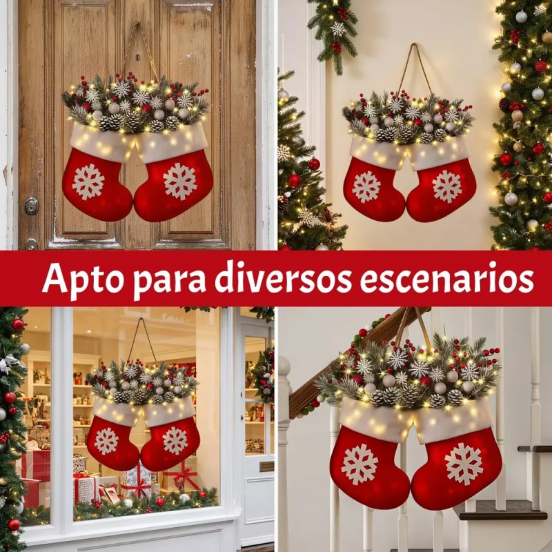 Adornos Para El Árbol De Navidad Con Luces Led