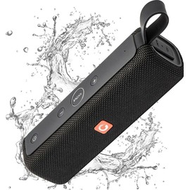 DOSS E-go II Portable Bluetooth Speaker Waterproof Extra Bass, IPX6