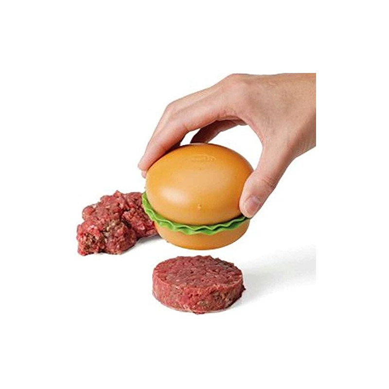 Chef'n B00CDXHG22 Chef 'n Mini Burger Machine/Press, tan Green