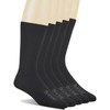 Yomandamor Men's 5 Pack Mid-Calf Dress Socks,Size 10-13