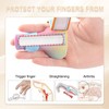 Pluvyze 8 Pcs Fingerschiene Fingerbandage Fingerschiene Ringfinger Zeigefinger Finger Schiene