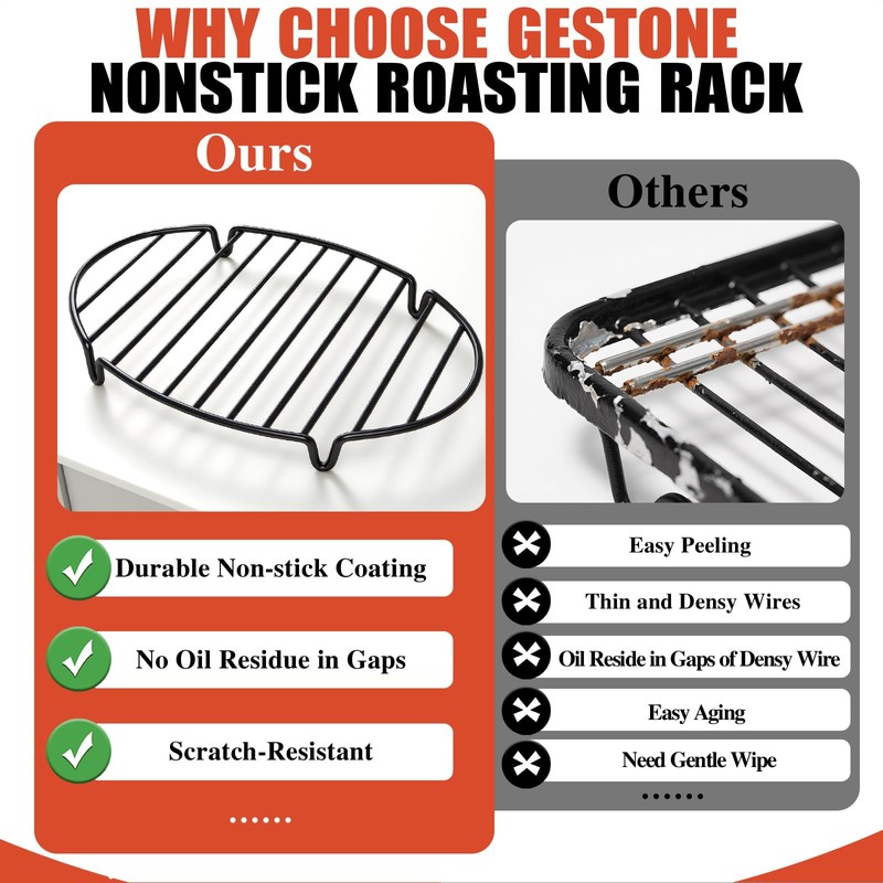Roasting Rack for Roasting Pan (Oval)