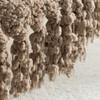 LONG CREATE Throw Blanket for Couch, Taupe Tan Luxury Knitted
