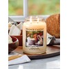 Village Candle Coconut Vanilla Large Glass Apothecary Jar Scented Candle,