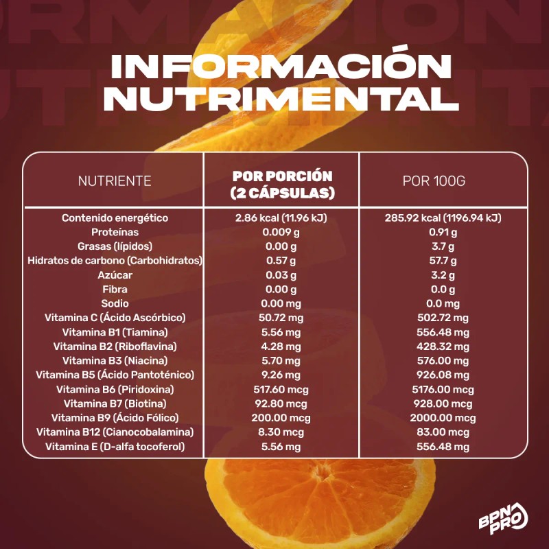 Complejo B con Betabel, Vitaminas C y E BPN PRO