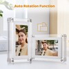 Acrylic Digital Photo Frame 8GB Memory Photo Music Video Display