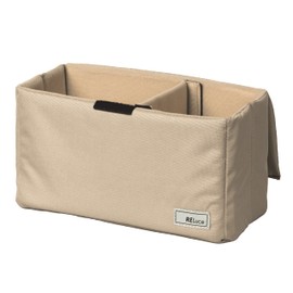 Kenko AMZ-RLU1IB L-KH Camera Inner Case RELuce Inner Box L Roasted Green Tea Reclaimed PET Material Foldable 3.5L (3.5 L) (Outer Dimensions: 11.4 x 6.3 x 5.1 inches (290 x 160 x 130 mm)