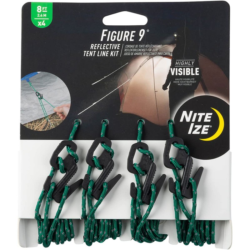 Nite Ize Unisex F9sp-01-4r3 Tent Line Kit, Green