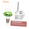Levemolo 150Pcs Transparent Humidity Domes for Hydroponic Plants Protective Planter