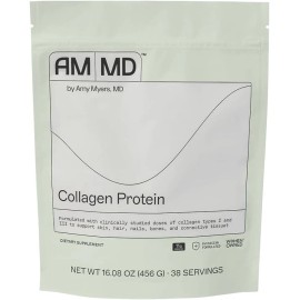 Dr Amy Myers MD Grass Fed Collagen Peptides Powder Unflavored, for hair and nail