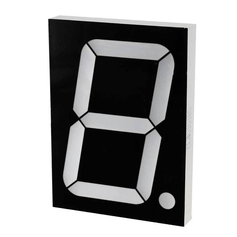 uxcell Common Anode 10 Pin 1 Bit 7 Segment Display