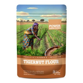Power Super Foods Organic Skinned Tigernuts Extra Fine Flour 300 g