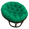 Blazing Needles Twill Papasan Cushion, 48" x 6" x 48",