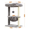 SYANDLVY Small Cat Tree for Indoor Cats, Activity Cat Tower