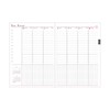 Daigo E2319 2025 Planner, Appointment, Weekly, Vertical Navy, Begins September