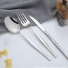 Stainless Steel Cutlery, Cutlery Set Home Hotel Restaurant Knife, Fork