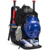 RAINSMORE Baseball Bag Large Capacity Backpack for Softball, Baseball,Tball Equipment