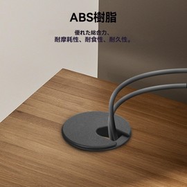 KESYOO 6pcs Cable Wire Hole Cap Wire Desk Wire Lid Cable Grommets Round 35mm Hole Diameter Cable Hole Cover for PC Desk Plastic Black