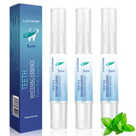 Teeth Whitening Essence Pen for Cleaning Teeth Stains, Freshening Breath and Reducing Yellowing (3pcs)