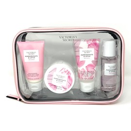 Victoria's Secret Pomegranate & Lotus The Balance Starter Kit Gift Set Body Wash, Scrub, Lotion, Mist