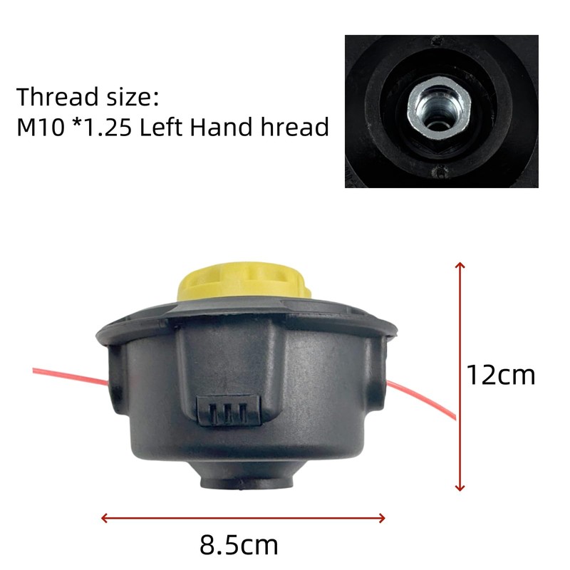 SHJDHX 308923014 Trimmer Head (2 Pack) Compatible with Toro 51954