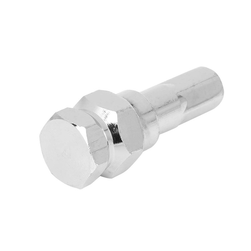 X AUTOHAUX Chrome 6 Point Sided 12mm Hex Tuner Key