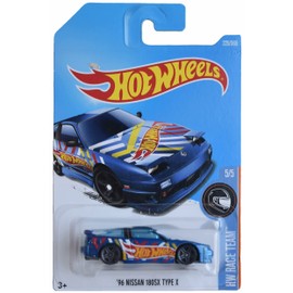 Hot Wheels '96 Nissan 180SX Type X, HW Race Team 5/5 [Blue] 225/365