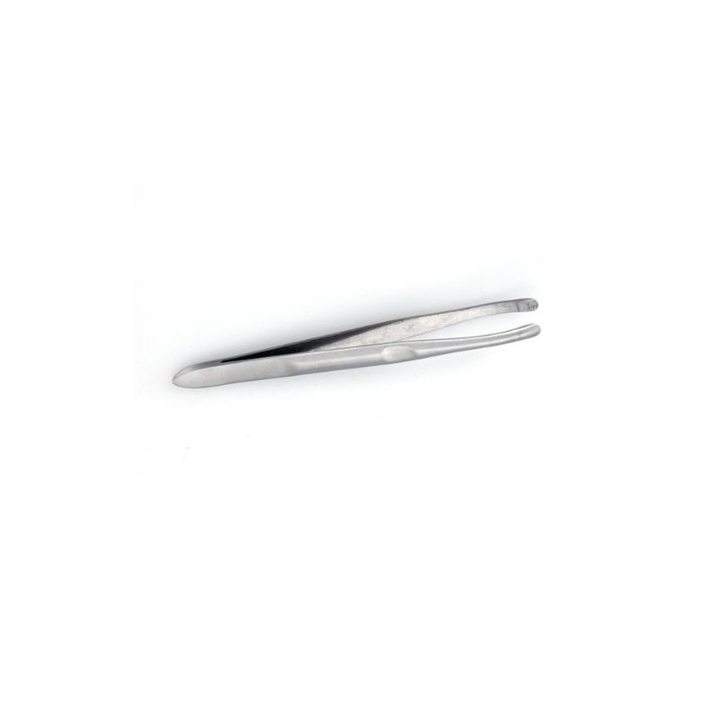 Yimart® Silver Stainless Steel Round Tip Eyebrow Hair Tweezer Makeup