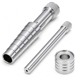 QWORK Ring Stretcher Tool Kit for Sizes 7.5-10.5, Expanding Ring Mandrel for Silver, Gold, Copper Rings, Enlarge Ring Mandrel Stretcher