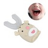 U Shaped Toothbrush Cartoon Cute Design Waterproof 5 Brushing Modes