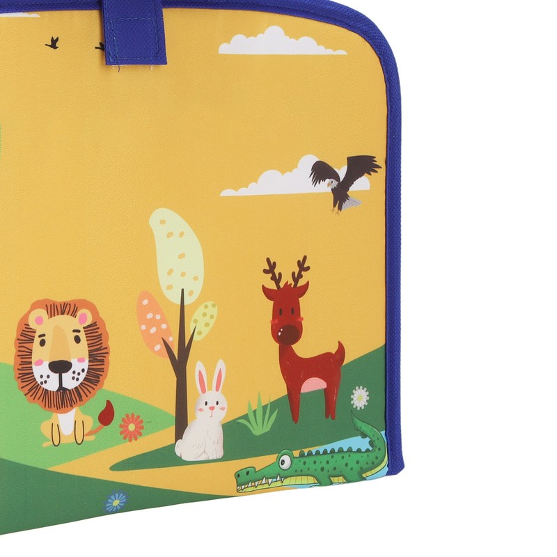 Kids Water Painting Board Portable Handle Reusable Mess Free Educational