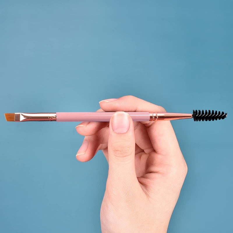 Duo Eyebrow Brush, Spoolie Brush and Angled Brow Brush Eyelash
