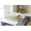 BLU MONACO Gold File Organizer – Stackable Paper Tray Set