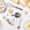 Measuring Spoon Stainless Steel Measuring Cup and Measuring Ruler for