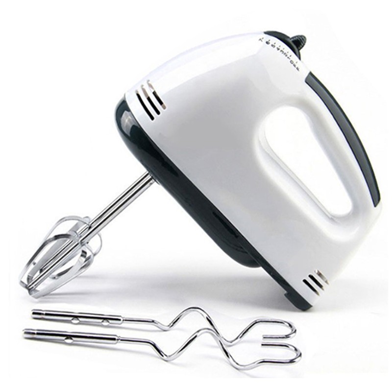 7 Speed Electric Hand Mixer Portable Hand Held Electric Egg
