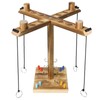 Hooks Ring Toss Game 4 Player, ZAKVOP Ring Toss Game