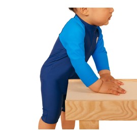 Petit Bateau Baby Boys Anti-UV Suit, Medieval/Surf