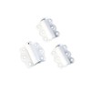 QCAA Door Spring Hinges, 2-3/4", Each Set Including 2 PCS