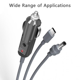 okmeetei Fit for Starlink Mini Cable 3 in 1 Car Charger Power Cable Accessories, High-Speed USB C/DC to DC Replacement Cable for Star Link M ini Power (49.2FT/15M) (49.2FT)