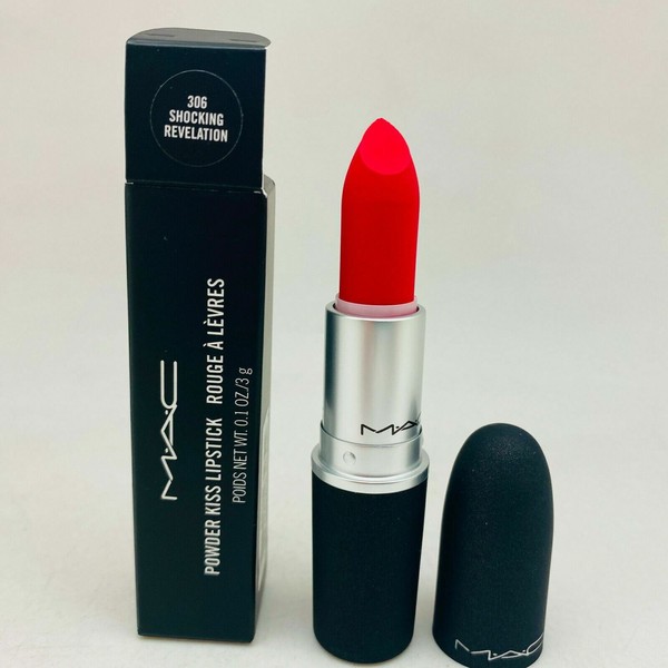 MAC Powder Kiss Lipstick *306 Shocking Revelation* - 0.1fl.oz - New In Box