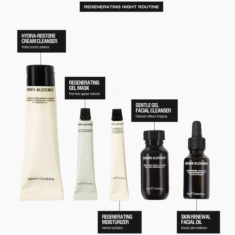 Grown Alchemist Regenerating Night Routine Pack