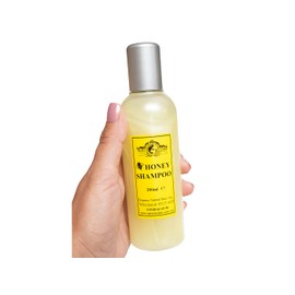 Honey Shampoo 200ml by Elegance Natural Skin Care very gentle Made In Small Batches By Family Business In The British Countryside