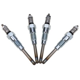 SUKATC 4PCS Glow Plug 6655233 19077-65510 Compatible with Kubota D1803 D1703 D1503 D1403 L2900DT L2900DTGST L2900F L3200DT L3200F L3200HST L3400HST Bobcat B300 BL370 BL470 BL475 BL570 BL575