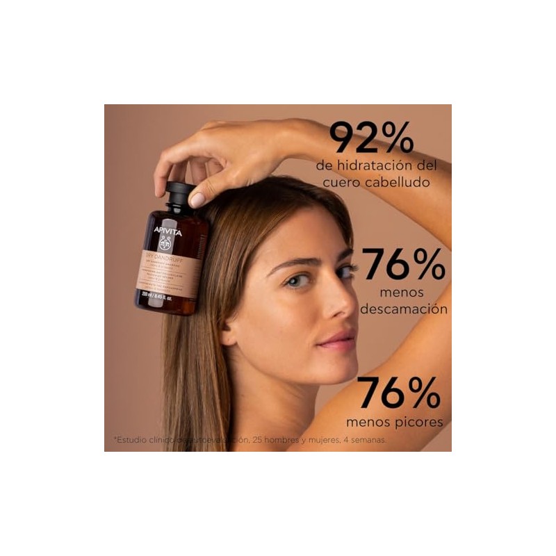 Apivita | Shampoo Contra las Caspas Secas 250ML