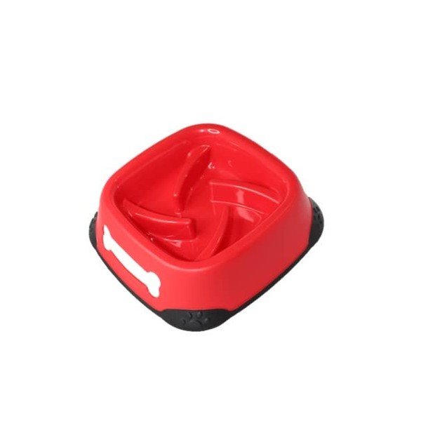 Slow Feeder Dog Bowl, Size M - Slows Down Pets