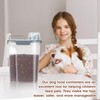TBMax 2 Pack Cat Dog Food Storage Containers 10 to