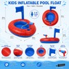 Kids’ Pool Float with Water Gun – Inflatable Ride-On Water